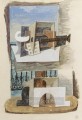 窓の前の静物画 1 1919 パブロ・ピカソ